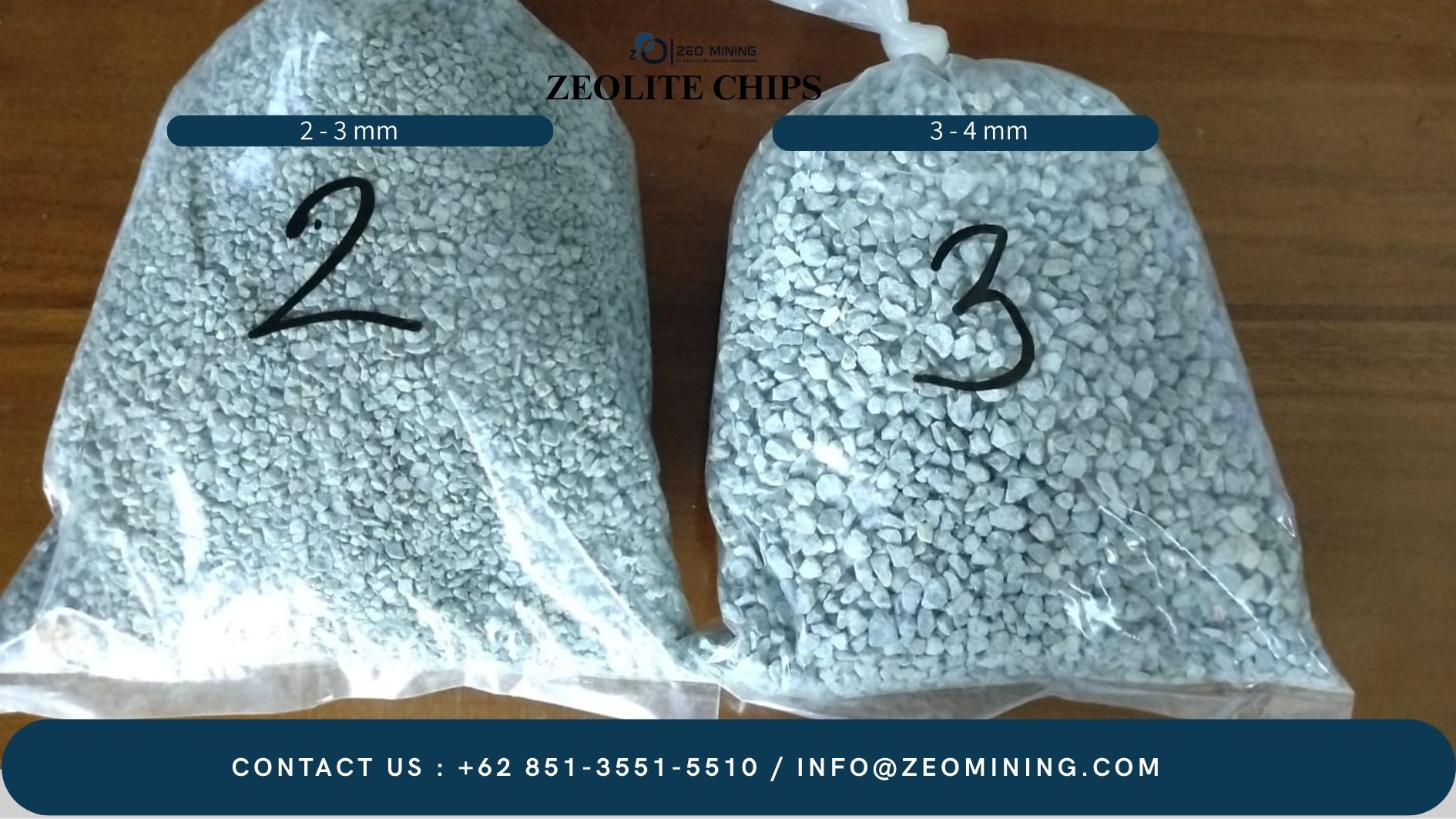 Zeolite Chips Supplier – PT Excellent Zeolite Indonesia