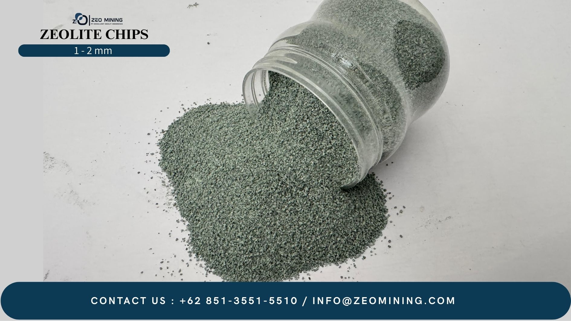 Natural Zeolite Chips Indonesia – PT Excellent Zeolite Indonesia