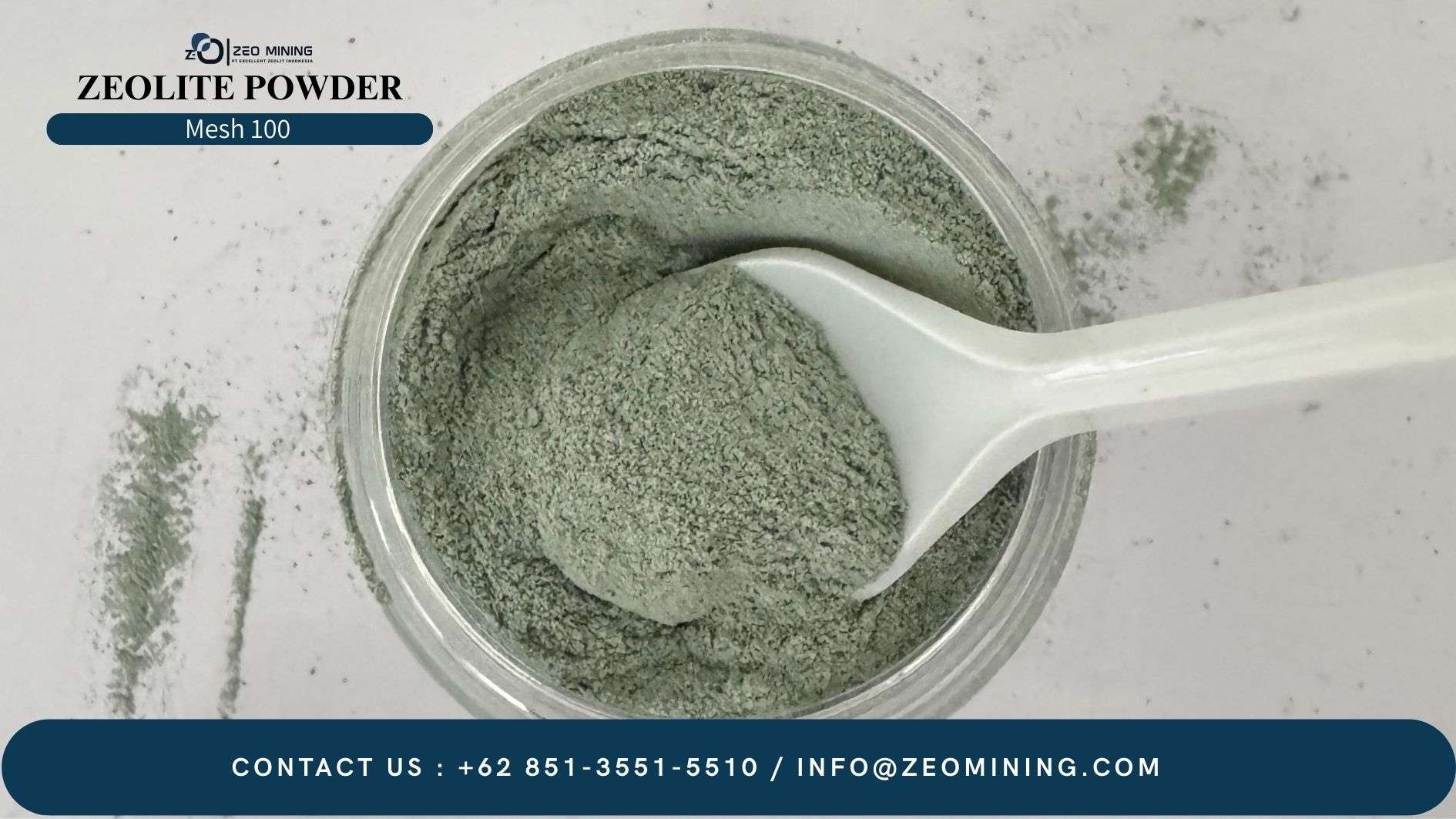 Export Quality Natural Zeolite Powder Indonesia