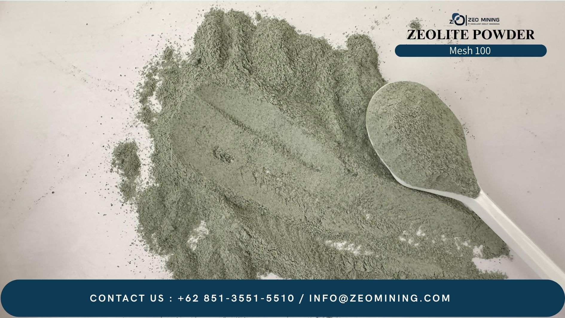 Fine Mesh Natural Zeolite Powder Indonesia