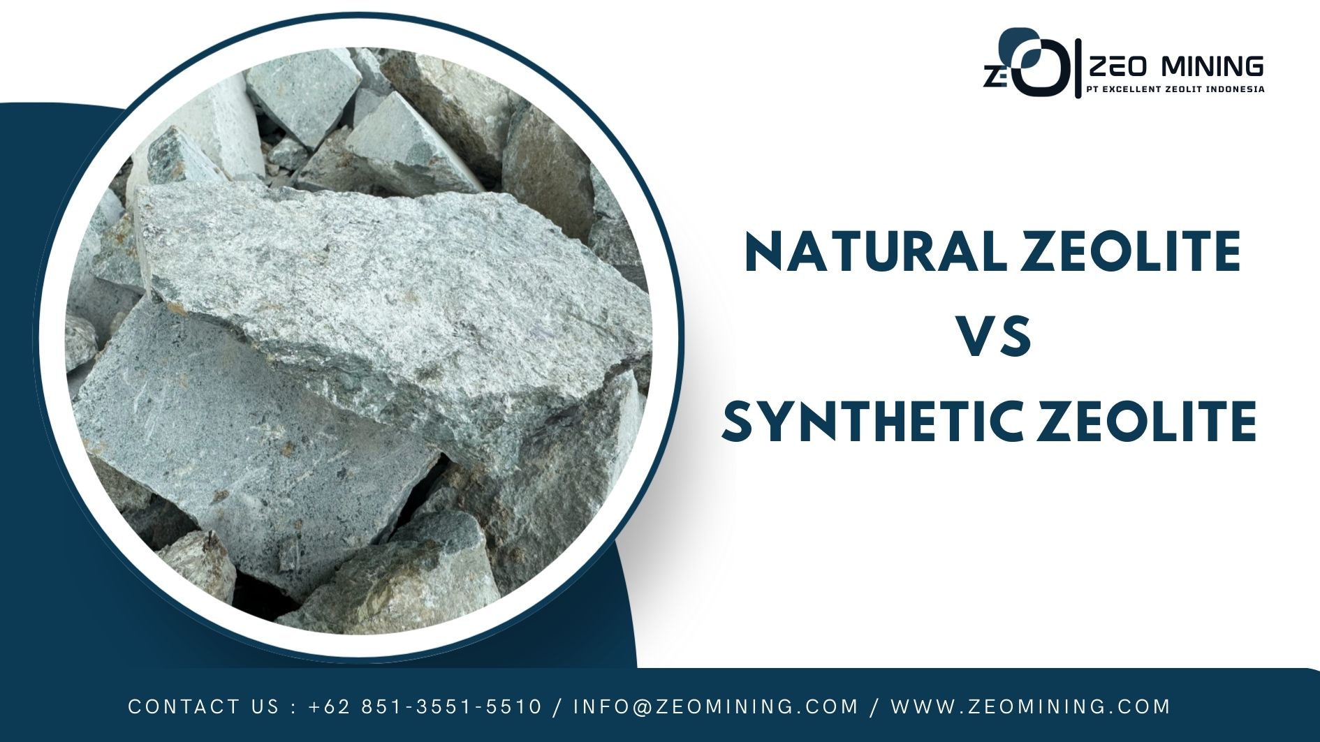 natural vs synthetic zeolite comparison