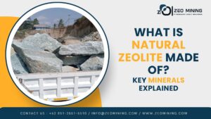 comparing high-grade, medium-grade, and low-grade natural zeolite with country examples.